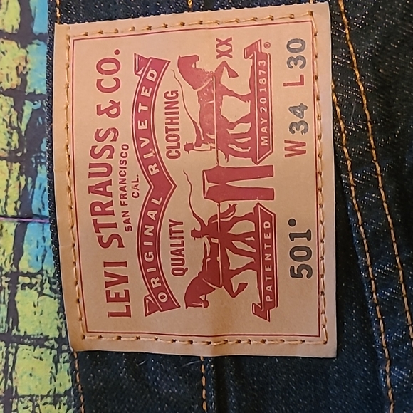 Vintage Men's Levi's 501 Jeans discontinued - Picture 3 of 5